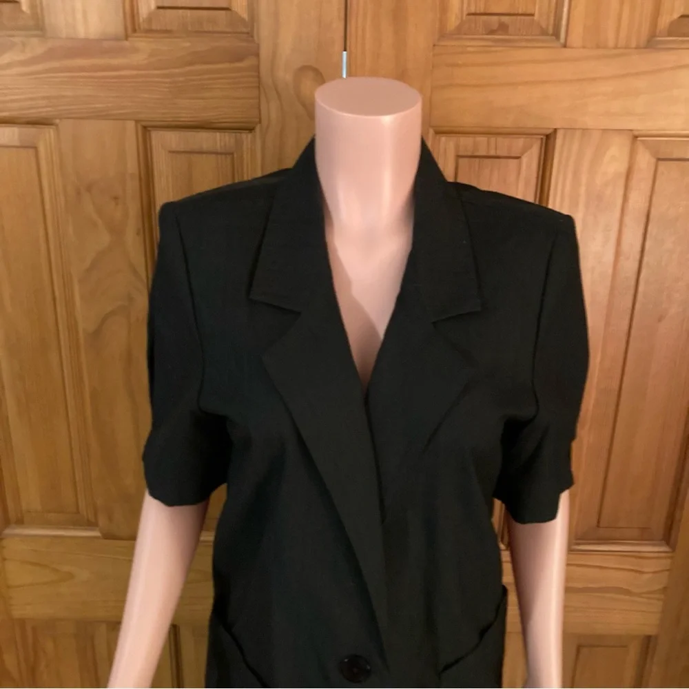 EUC Vintage Lisa Josephs Short Sleeve Blazer Size M